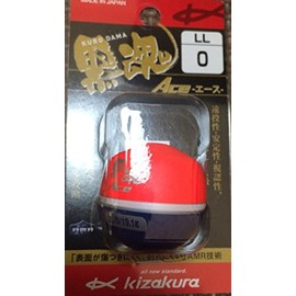 キザクラ(kizakura) ウキ 黒魂 Ace LL レッド 0 038907