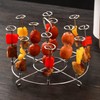 Air Fryer Spießständer, 15-in-1 Edelstahl Air Fryer Spieß Rack für