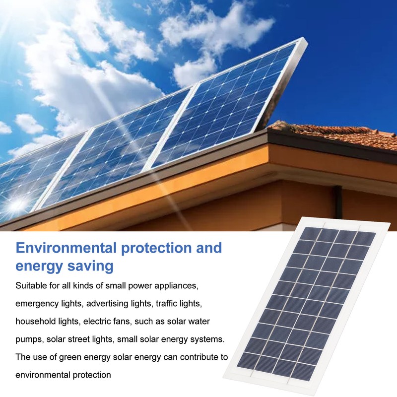 Solar Panel Polycrystalline Silicon Energy Saving For Emergency Lights Advertising