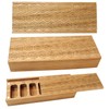 Natural Acacia Wood 7 Day Weekly Pill Box – Pill