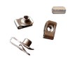 M8 Stainless Steel U -Style Clip-On Nut,U-Type Fasteners (Pack of