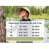 TOP-EX XL/XXL Women's Sun Hat Cotton UPF 50+ Sun Protection
