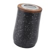 Coffee Bean Canister Airtight Stainless Steel Visible 800ml with Spoon