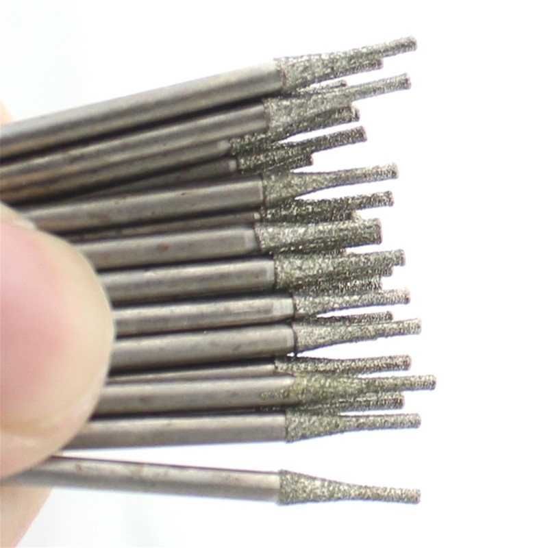 ILOVETOOL Lapidary Diamond Drill Bits 1.2mm Carving Burrs for Stone