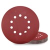 KONGMING 225mm sanding disc 10 Pcs 10 Hole Hook and