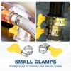 PATIKIL 8-12mm Stainless Steel Hose Clamps 10pcs Bolt Hose Clamp