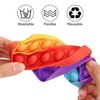 Pop it Fidget Toys,Square Poppet Fidget Toy,popit Stress Reliever Push