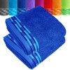 Lashuma Towel Set 50 x 100 cm Blue - Aquamarine,