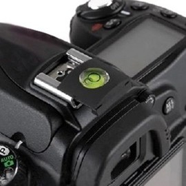 Protect Hot Shoe with Spirit Level Hot Shoe Cover flash. Hot Shoe Flash Adaptor for Canon Nikon Pentax Olympus Panasonic DSLR camera protection level Spirit photo- ADAPTOUT FRENCH BRAND