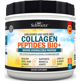 Multi Collagen Protein Powder for Men & Women - Grass Fed Collagen Peptides Powder for Women & Men with Types I & 3 plus Naturally Occurring Amino Acids - Hydrolyzed Easy to Mix & Unflavored (16oz)
