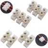 Tnisesm/30Pcs Quick Connect Screw Terminal Block 2/3 Position Wire Connectors