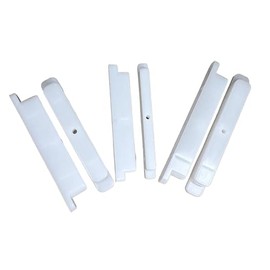 False Front Clips/Connectors/Blocks Mount Your Fake Drawers and Fake Cabinet Fronts to Cabinet Frames. (Choose Your False Front Clips Size and Amount) by E.H.C. (4 1/2" opening x 1/2" Thick, 2, Set)