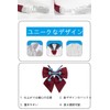 YINKE School Ribbon, Women's Uniform Ribbon, Tie, Adjustable Size, Girls'