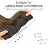 hotbanana Wire Hair Extensions, 16 inch 95g Dark Brown to