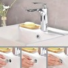 NOIAFZY 8 Pieces Pack Plastic Chrome Plated Circular Drainage Cover