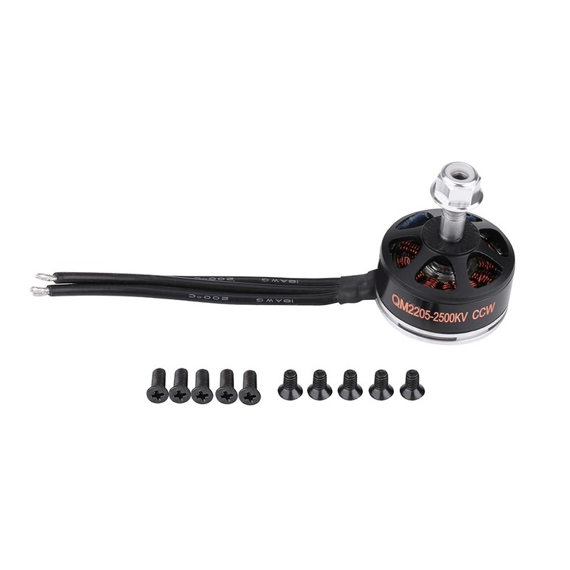 1pc QM2205-2500KV Racing Brushless Motor Drone Part for 210 220
