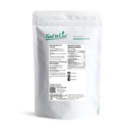 Macadamia Nut Halves & Pieces, 8 Ounces – Raw, Shelled, Unsalted, Kosher, Vegan, Bulk. Keto Snack. Good Source of Healthy Fats. Great for Baking, and as Topping for Salads, Yogurt.