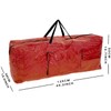 Ram® Red Extra Large Christmas Tree Storage Bag Suitable for
