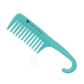 Detangling Comb for Hair, Hair Brush for Wet and Dry Hair, 2 in 1 Wide Tooth Comb for Ladies, Men and Children with Soft Touch Finish