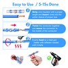 Kuject 100PCS Solder Seal Wire Connectors AWG 16-14, Blue Solder