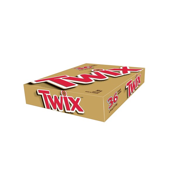 Twix Caramel Cookie Bars, (36pk) 50g/1.8 oz {Imported from Canada}