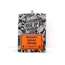 Organic Decaffeinated, Certified Fair Trade Organic Coffee, 12 oz, Whole Bean (Organic Decaf)