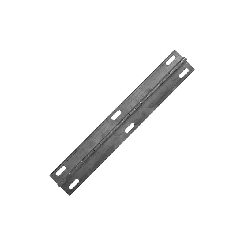 Wise 8WD12 Aluminum Offset Piano Hinge, 11"