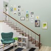 Woltu Picture Frame Artos Style Wood Frame, Photo Gallery Glass