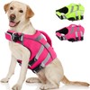 Kuoser XXL Dog Life Jacket for Large Breeds, High Flotation