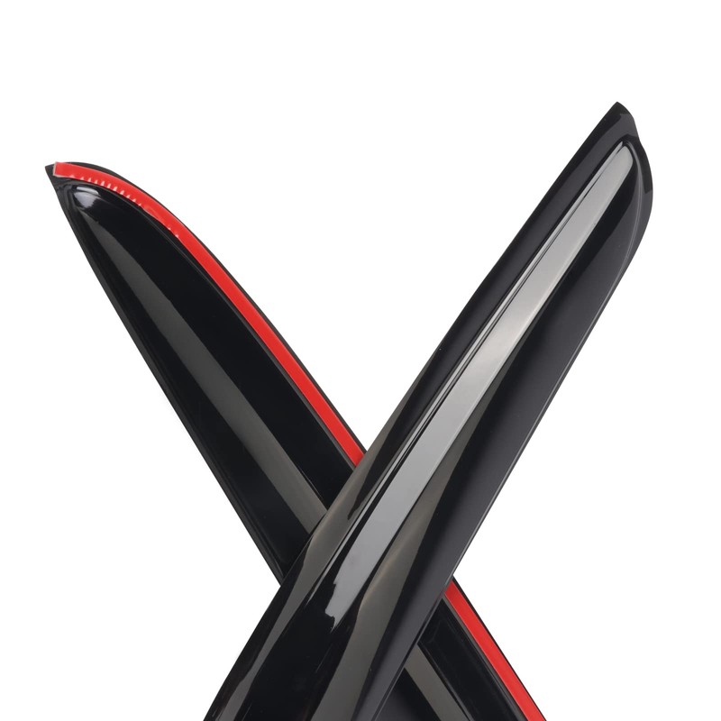 DYRDINSHOW for 2011-2022 Dodge Charger Smoke Window Visors Sun Rain