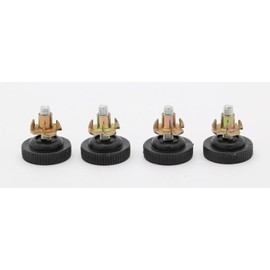 Grandfather Clock Leveling Legs Set of 4 Feet Levelers Furniture Curio Cabinets