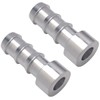 Podavelle Aluminum Weld On 5/8 In. Barb Fitting Adapter, Pack