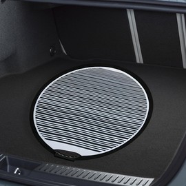 DUSCOKE Dent Reflector Board, 24 Inch Portable Flexible PDR Lined Striped Light Board Dent Detection Panel, Foldable Car Dents Removal Fix Tools for Vehicle Door Scratch and Hail Damage (60CM)