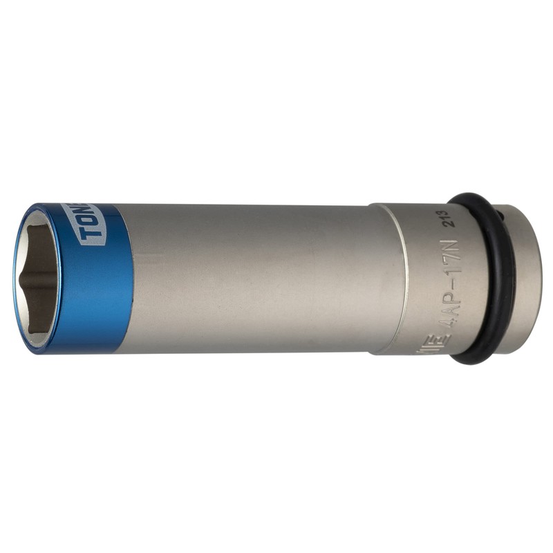 TONE Protector-equipped Impact Thin Foil Nut Socket 4AP-17N 12.7mm (1/2")