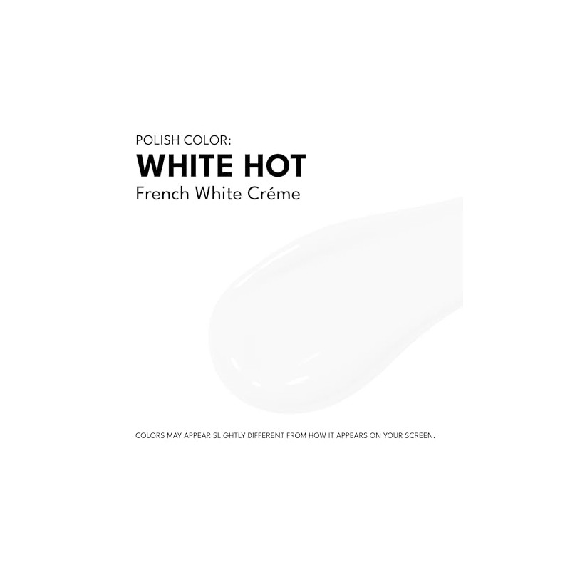 RC Red Carpet Manicure Esmalte de Uñas LED GEL White