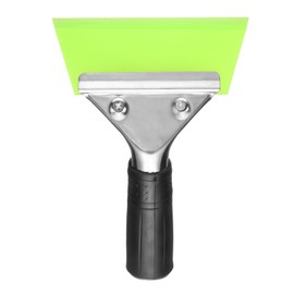 HARFINGTON Squeegee 5 Inch Length Auto Water Blade Shower Squeegee with Non-Slip Handle for Cars Windshield Windows Cleaner Glass Doors, Green