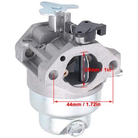 ZAMDOE Carburetor for Hon-da GCV160 HRB216 HRR216 HRS216 HRT216 HRZ216 GCV160a GCV160LAO Engine Lawn Mower Pressure Washer Replacement Parts Manual Choke Carburetor with Air Filter Case Filter Cover