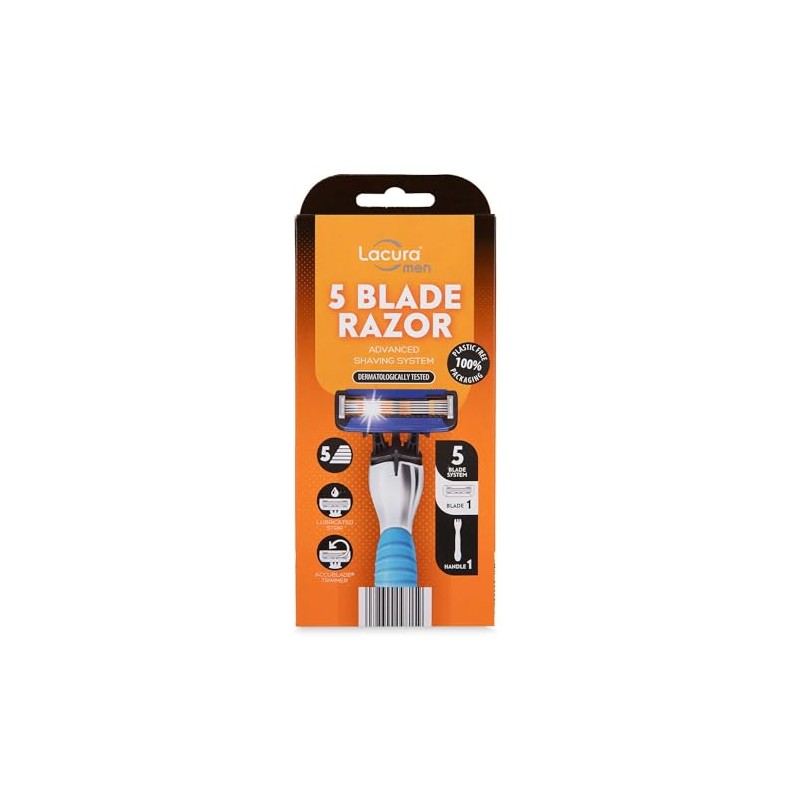 Aldi Lacura Men - 5 Blade Razor Advanced Shaving System