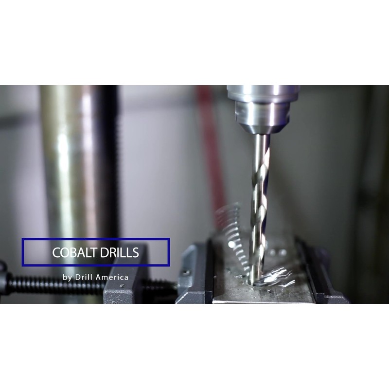 Drill America - Broca de extensión de aeronaves de cobalto