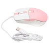 Wired Mouse Ergonomic Streamlined Cool RGB Optical Sensor Gaming Mechanical