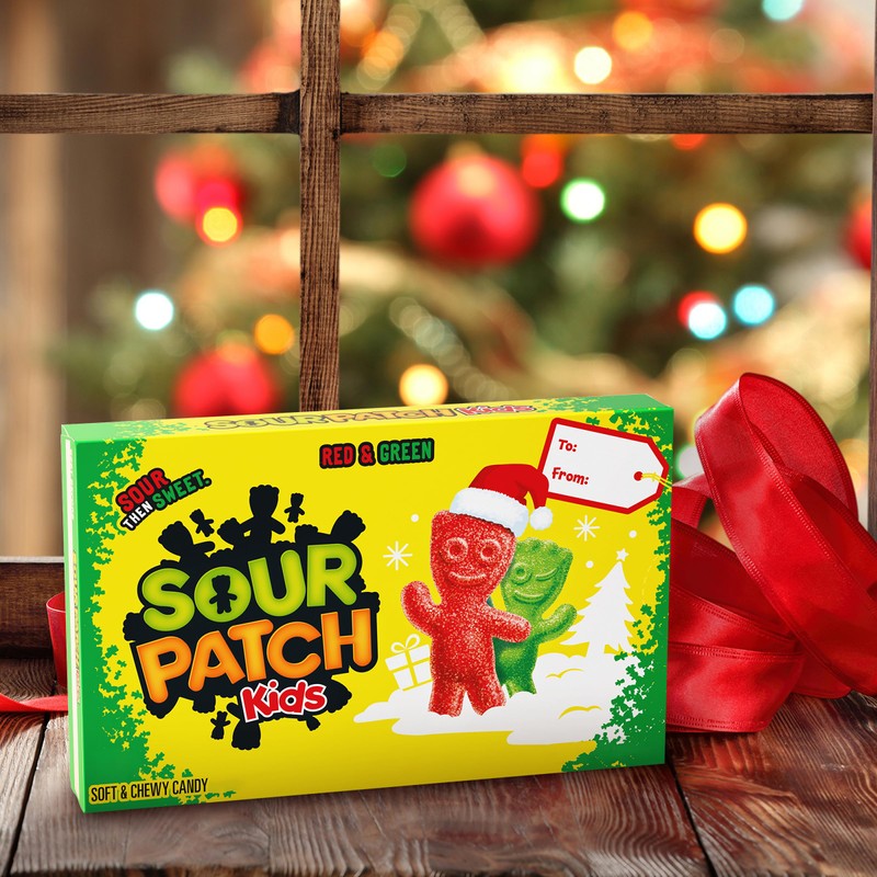 SOUR PATCH KIDS Red & Green Soft & Chewy Holiday