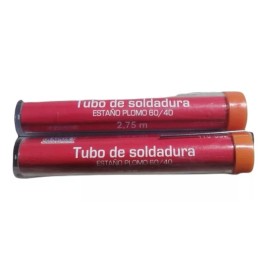 Radox Tubo De Soldadura Estaño Plomo 60/40 2,75m 2 Piezas