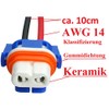 Intersale 2x Ceramic Socket HB4 9006 P22d 51W-100W Suitable for