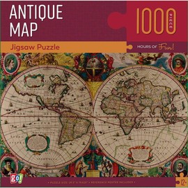 Go! Games, Antique Map 1000 Piece Puzzle