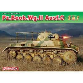 Dragon 1/35 Panzer II Command Tank Model C Plastic Model / 드래곤 1대35 2호전차 C형 지휘 전차 프라모델