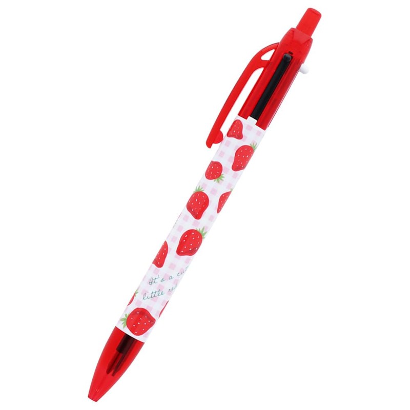 Sunstar Stationery S4483790 Multi-functional Pen ICHIGO Strawberry B Pattern