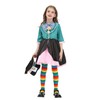 LTAKK Mad Hatter Cosplay Costume Girls Halloween Kids Costume Full