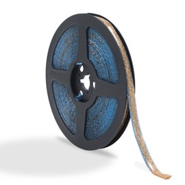 Ceiling Molding Peel and Stick, Flexible Wall Trim Self Adhesive, Caulk Tape Sealant Strip Waterproof, Decorative Gap Sealing Tape for Bathroom, Kitchen, 19.7Ft x 0.3In (Rose Gold)