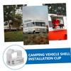 Ciieeo 2pcs Heavy Duty Truck Bed Clamps for Camper Shells