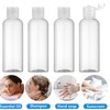 Clear Travel Bottles, 100ml, TSA-Approved, Set of 4, Leak-Proof with